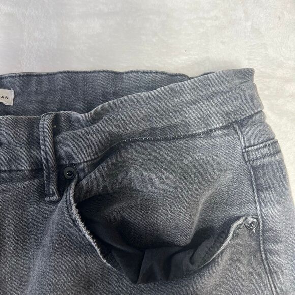 Good American Gray Good Waist Crop Jeans 20 Plus Size Women - Picture 7 of 11